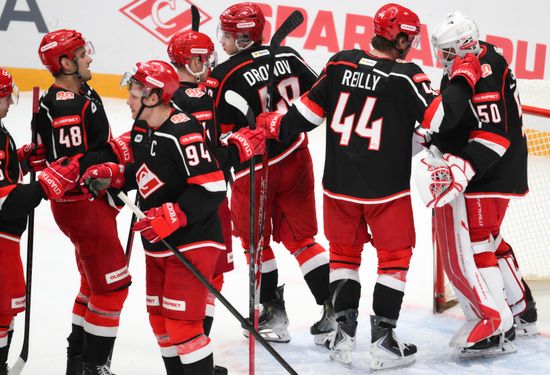 Russia Ice Hockey Kontinental League Spartak - Severstal
