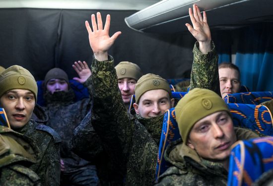 Belarus Russia Ukraine Military Operation POWs Exchange