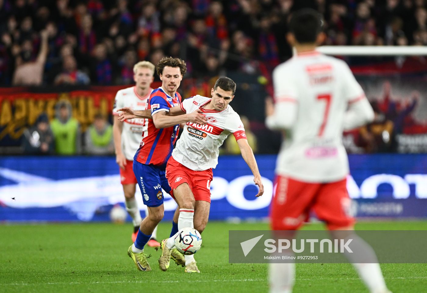 Russia Soccer Premier-League CSKA - Spartak