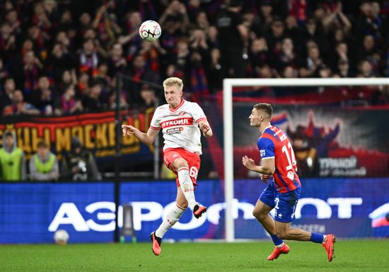 Russia Soccer Premier-League CSKA - Spartak