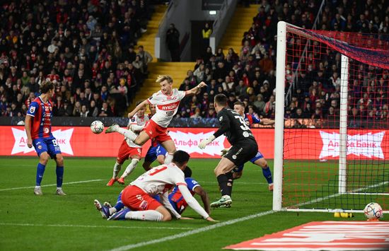 Russia Soccer Premier-League CSKA - Spartak