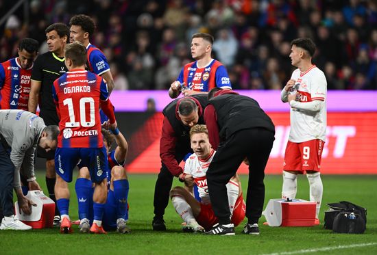 Russia Soccer Premier-League CSKA - Spartak