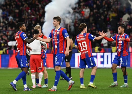 Russia Soccer Premier-League CSKA - Spartak