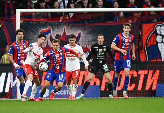 Russia Soccer Premier-League CSKA - Spartak