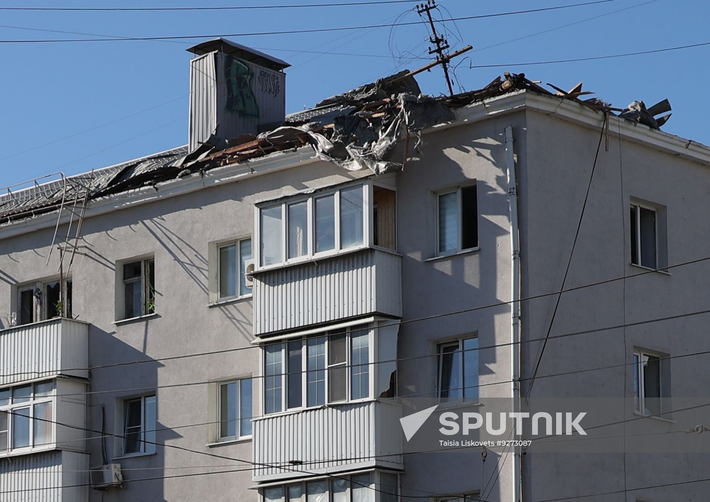Russia Ukraine Drone Attack