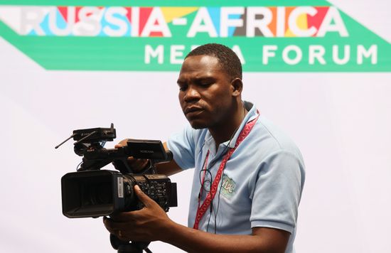 International press center starts working at National Center RUSSIA