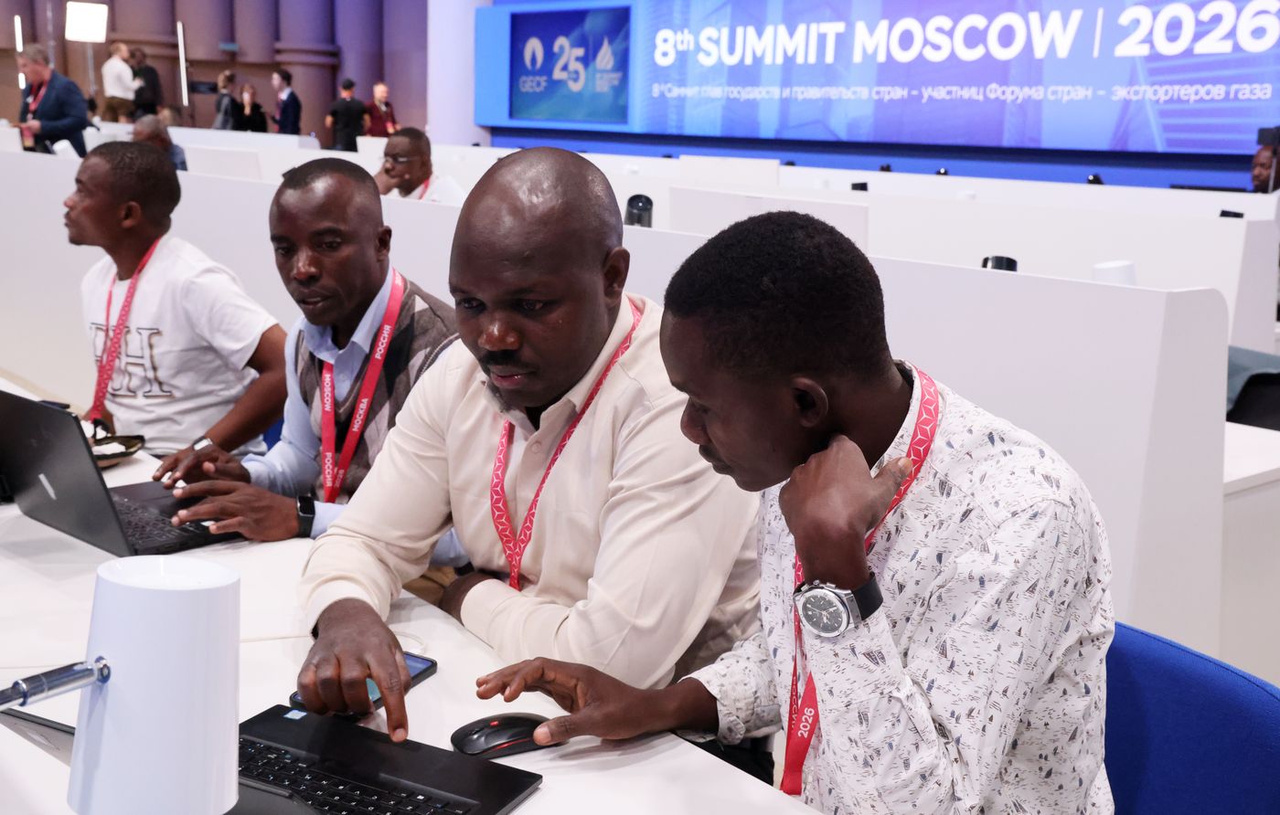 International press center starts working at National Center RUSSIA