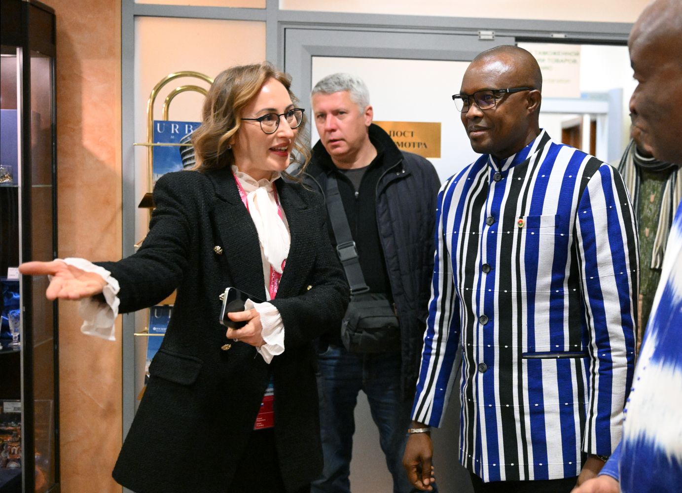 Prime Minister of Burkina Faso Rimtalba Jean Emmanuel Ouedraogo arrives in Moscow