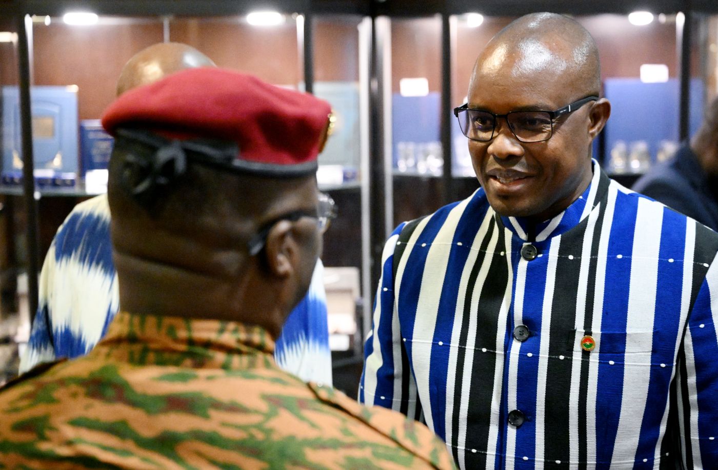 Prime Minister of Burkina Faso Rimtalba Jean Emmanuel Ouedraogo arrives in Moscow