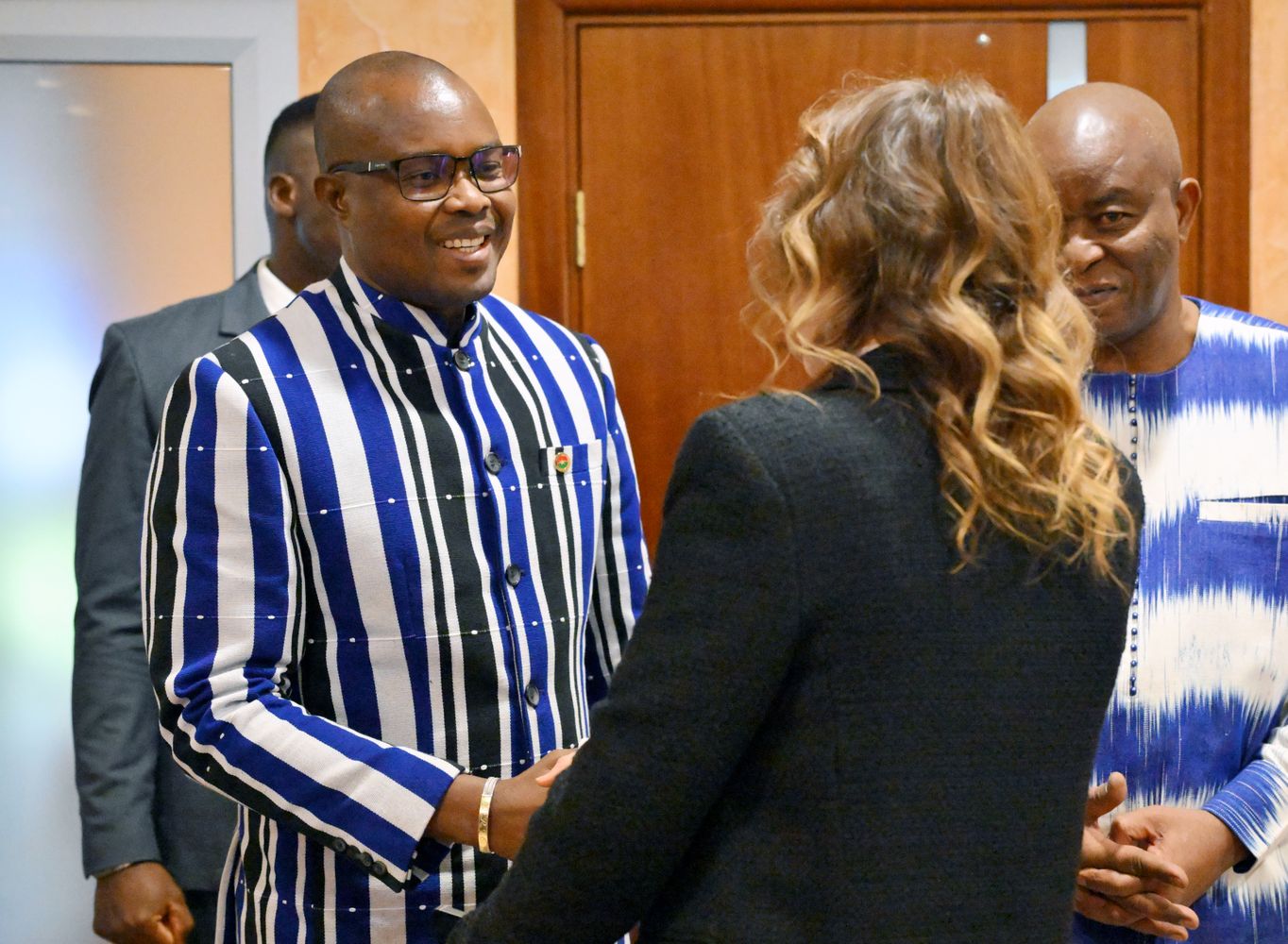 Prime Minister of Burkina Faso Rimtalba Jean Emmanuel Ouedraogo arrives in Moscow