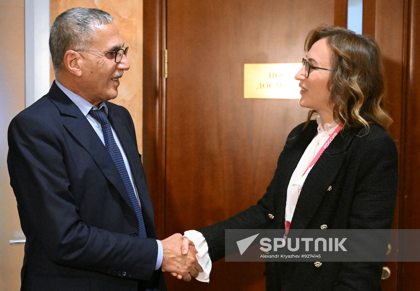 Minister of State, Minister for Foreign Affairs, African Integration and Chadians Abroad of the Republic of Chad Ahmat Kogri arrives in Moscow