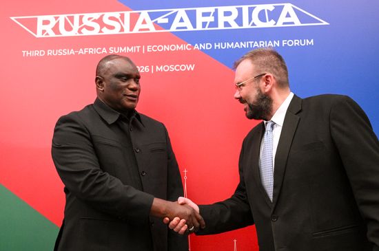 Minister of Foreign Affairs, International Cooperation and Gambians Abroad of The Gambia Serign Modou Njie arrives in Moscow