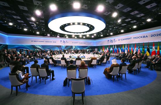 The plenary session of the 8th Summit of the Gas Exporting Countries Forum in Moscow. Location: Russia, Moscow. Author: Kirill Zykov/Sputnik. GECF Summit. Plenary session