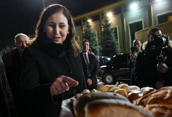 Prime Minister of Tunisia Sara Zaafarani arrives in Moscow for the 3rd Russia-Africa Summit and Forum. Location: Russia, Moscow. Author: Kirill Kallinikov/Sputnik. Prime Minister of Tunisia Sara Zaafarani arrives in Moscow