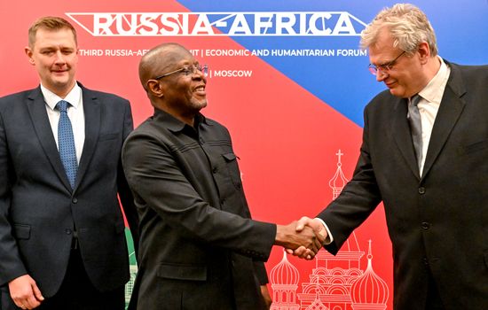 Minister of Foreign Affairs, Cooperation and Nigeriens Abroad of Niger Bakary Yaou Sangare arrives in Moscow