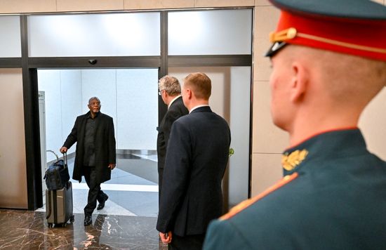 Minister of Foreign Affairs, Cooperation and Nigeriens Abroad of Niger Bakary Yaou Sangare arrives in Moscow
