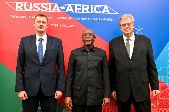 Minister of Foreign Affairs, Cooperation and Nigeriens Abroad of Niger Bakary Yaou Sangare arrives in Moscow