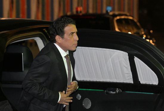 President Vladimir Putin meets with Chairman of the Presidential Council of Libya Mohamed al-Menfi