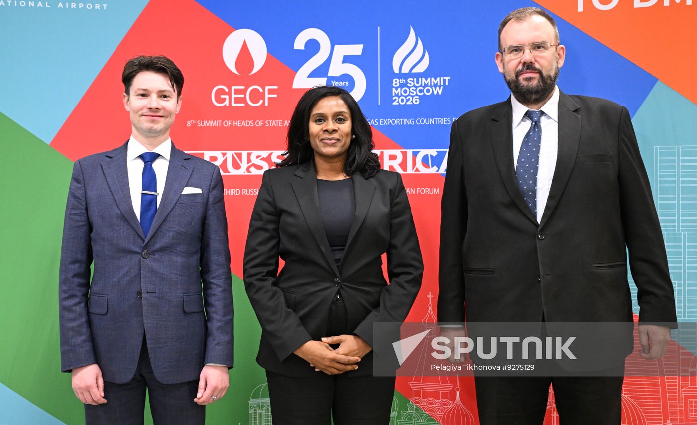Minister of Foreign Affairs of Guinea-Bissau Fatumata Jau arrives in Moscow