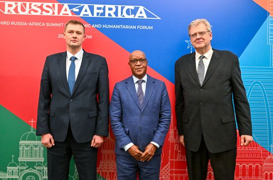 Ambassador of Cabo Verde Domingos Mascarenhas arrives in Moscow