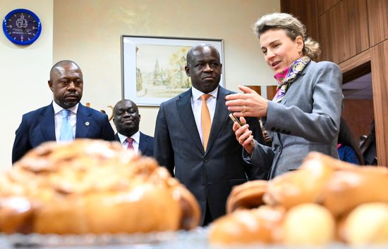 Vice President of the Government of Gabon Hermann Immongault arrives in Moscow