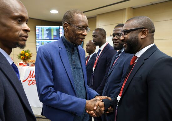 Minister of African Integration, Foreign Affairs, and Senegalese Abroad of Senegal Cheikh Niang arrives in Moscow