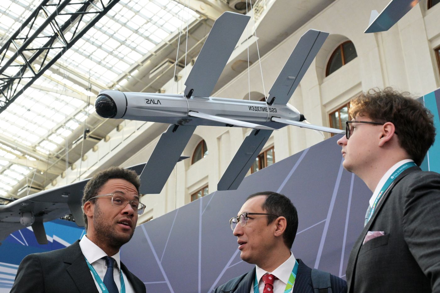 President Vladimir Putin visits exhibition of advanced Russian solutions at the Russia-Africa Forum