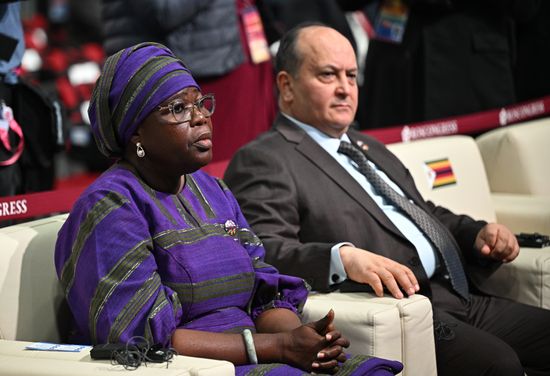 Plenary session of Russia-Africa Forum in Moscow