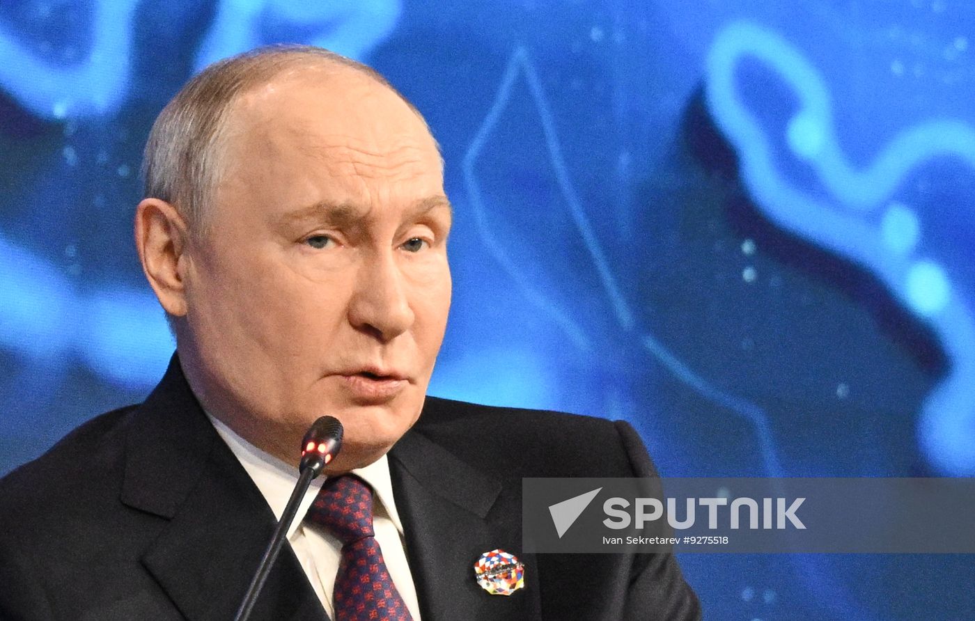 Plenary session of Russia-Africa Forum in Moscow