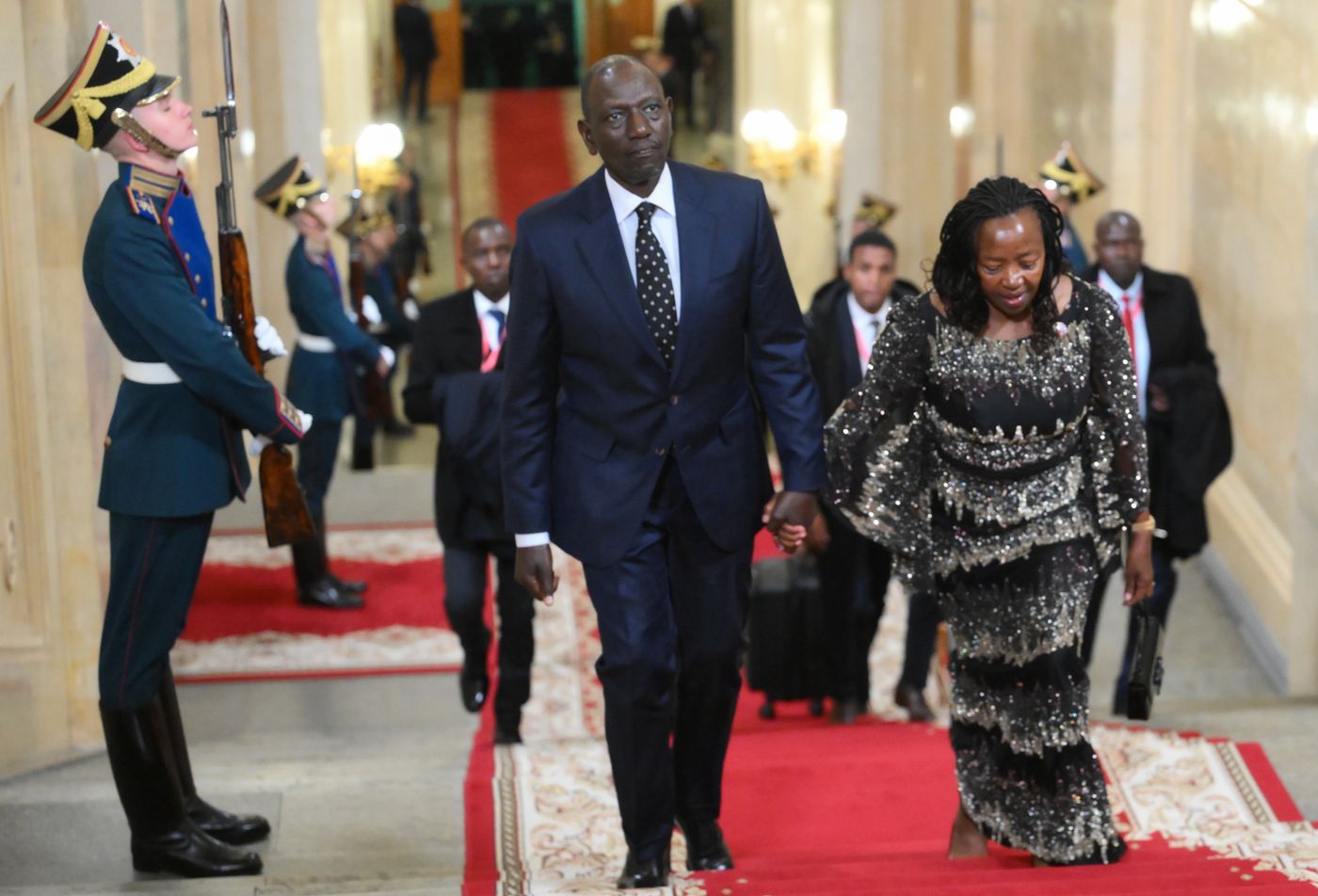 President Vladimir Putin officially greets heads of delegation at Russia-Africa Summit