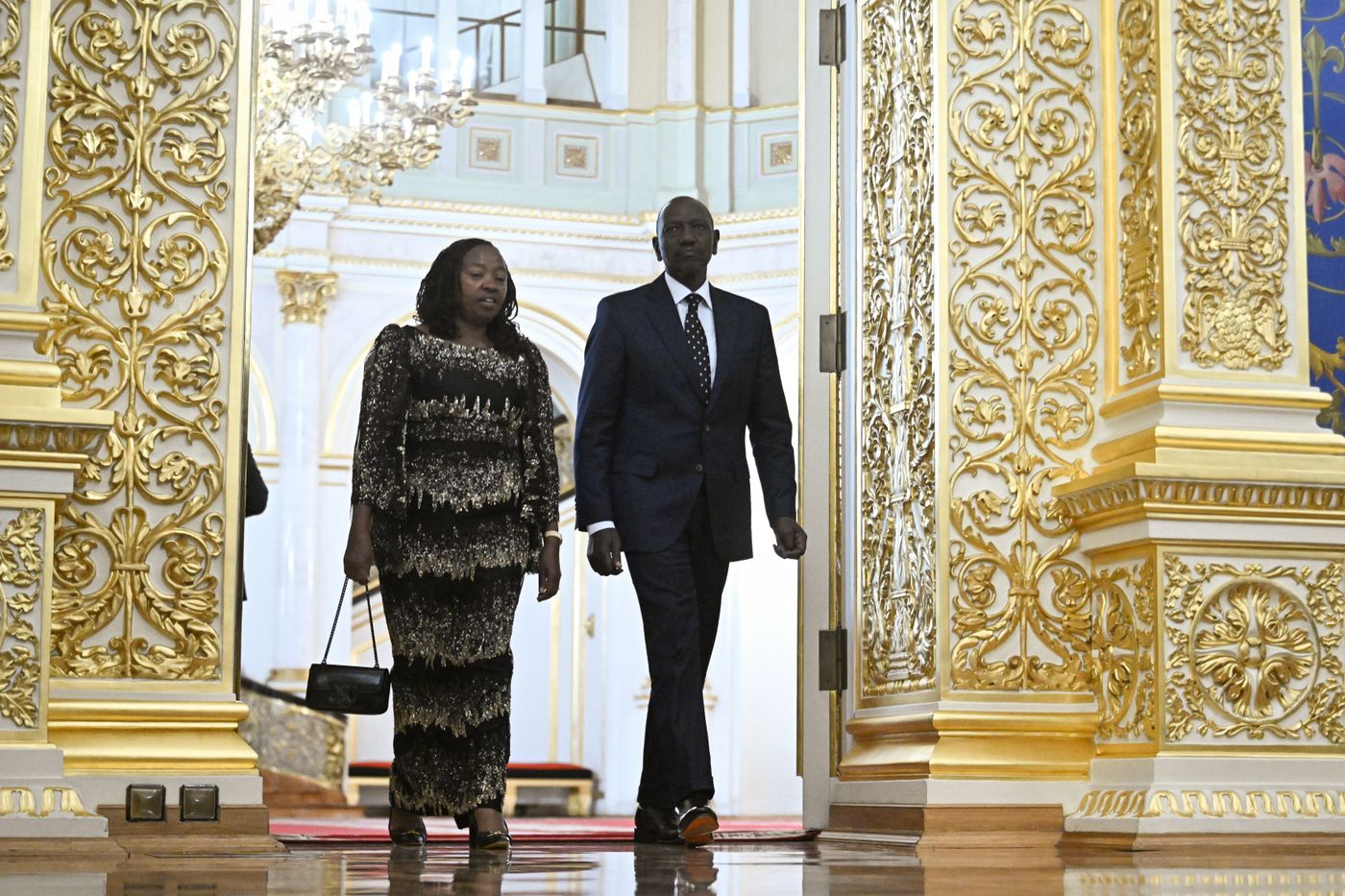 President Vladimir Putin officially greets heads of delegation at Russia-Africa Summit