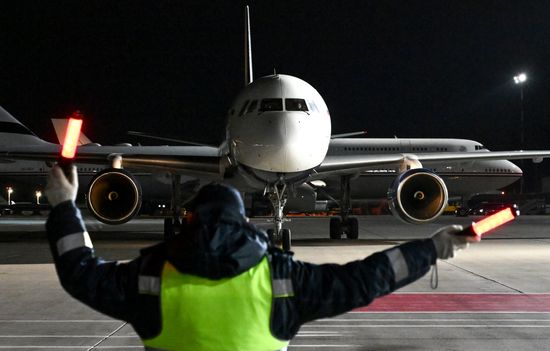 The aircraft of Chairman of the Transitional Sovereignty Council of Sudan, Abdel Fattah al-Burhan, on his arrival in Moscow for the 3rd Russia–Africa Summit and Forum. Location: Russia, Moscow. Author: Kristina Solovyova/Sputnik. Chairman of Transitional Sovereignty Council of Sudan Abdel Fattah al-Burhan arrives in Moscow