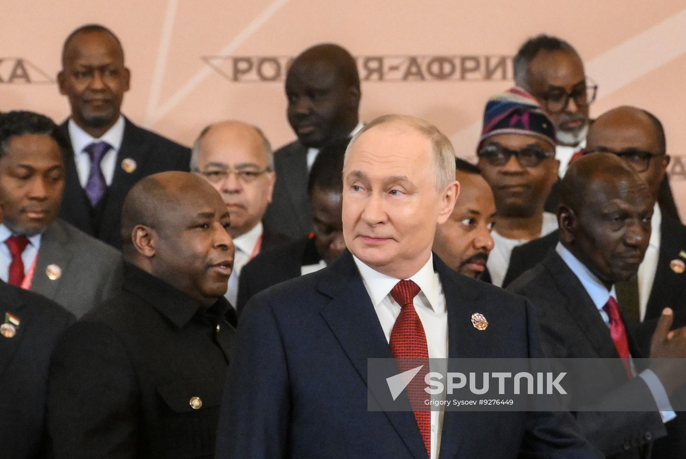 Russia-Africa Summit and Forum group photo
