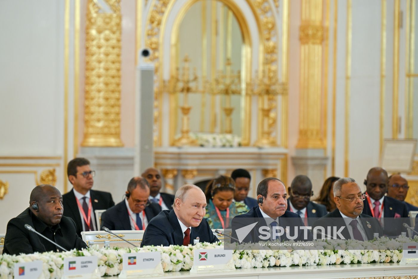 Russia-Africa Summit Plenary Session