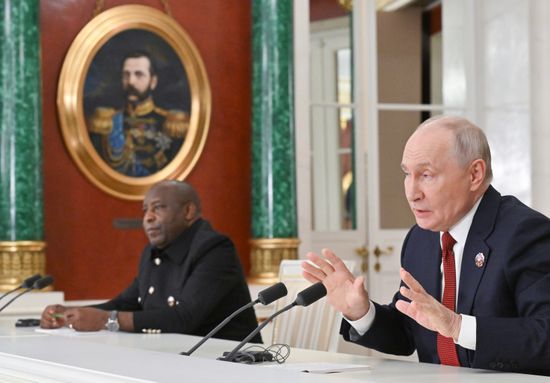 Media statements by President Vladimir Putin and President of Burundi and Chairperson of the African Union Evariste Ndayishimiye