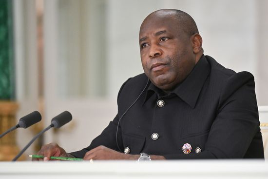 Media statements by President Vladimir Putin and President of Burundi and Chairperson of the African Union Evariste Ndayishimiye