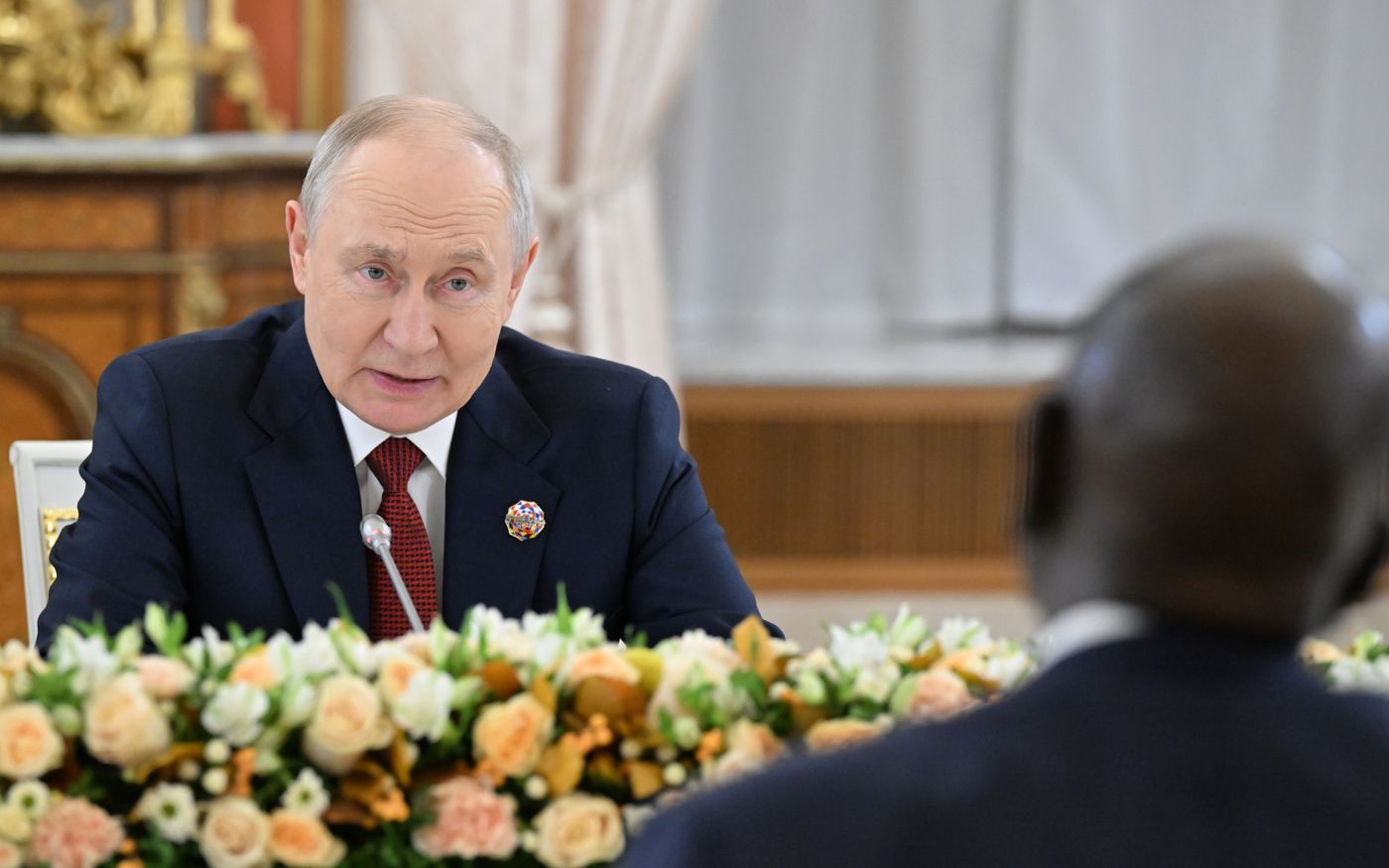 President Vladimir Putin meets with President of the Republic of Kenya William Ruto