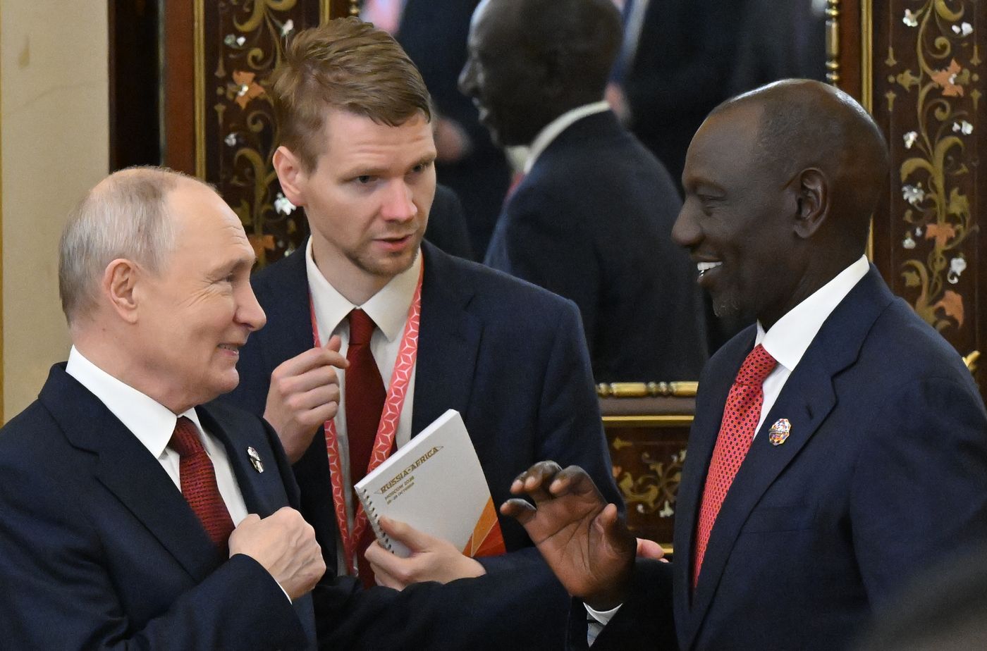 President Vladimir Putin meets with President of the Republic of Kenya William Ruto
