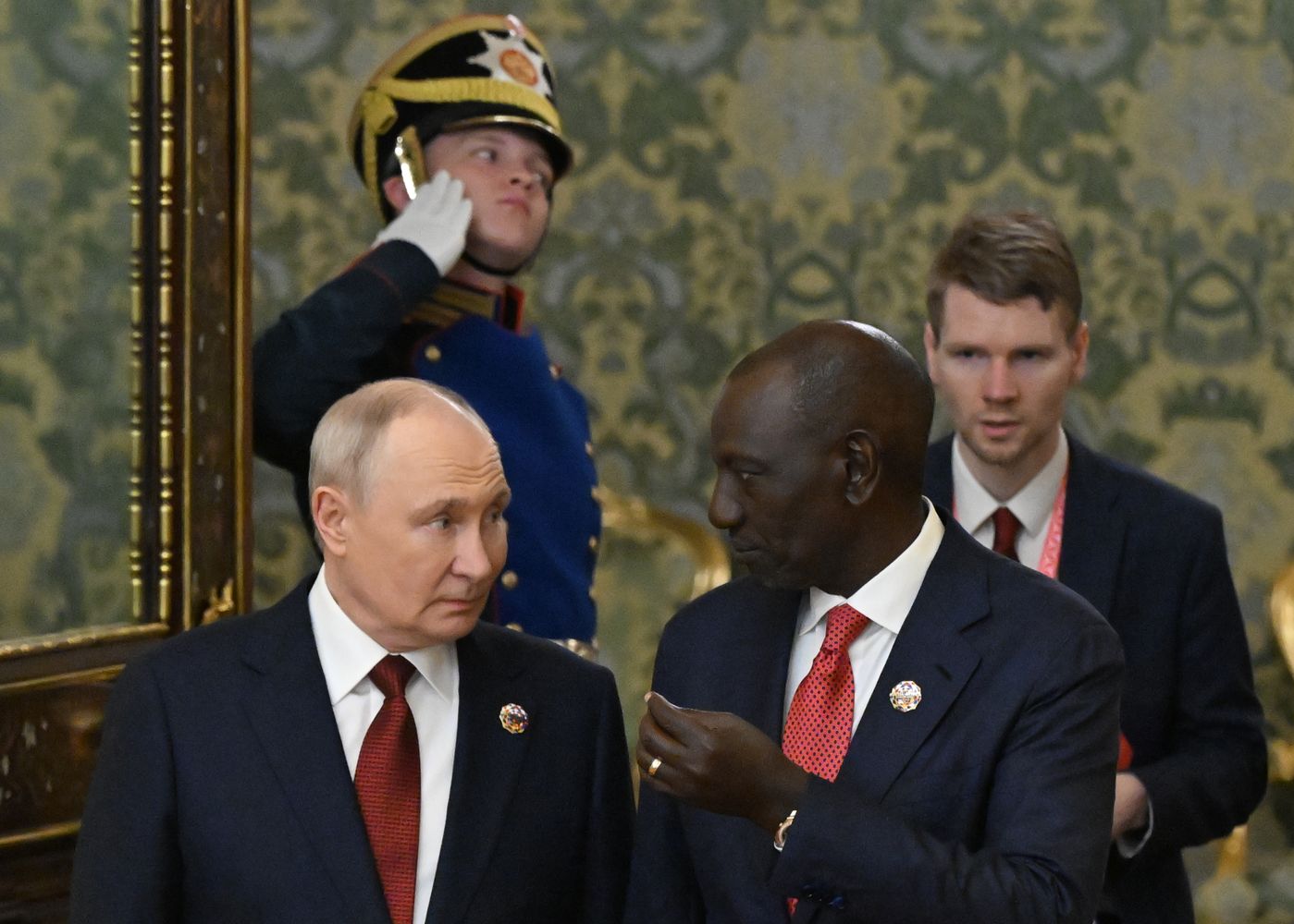 President Vladimir Putin meets with President of the Republic of Kenya William Ruto