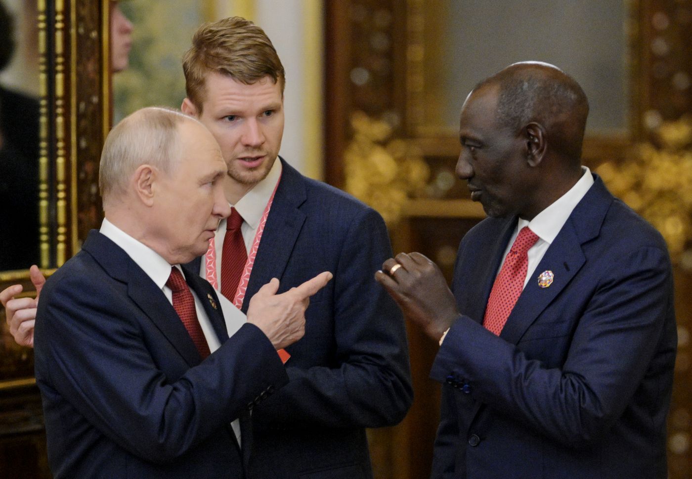 President Vladimir Putin meets with President of the Republic of Kenya William Ruto