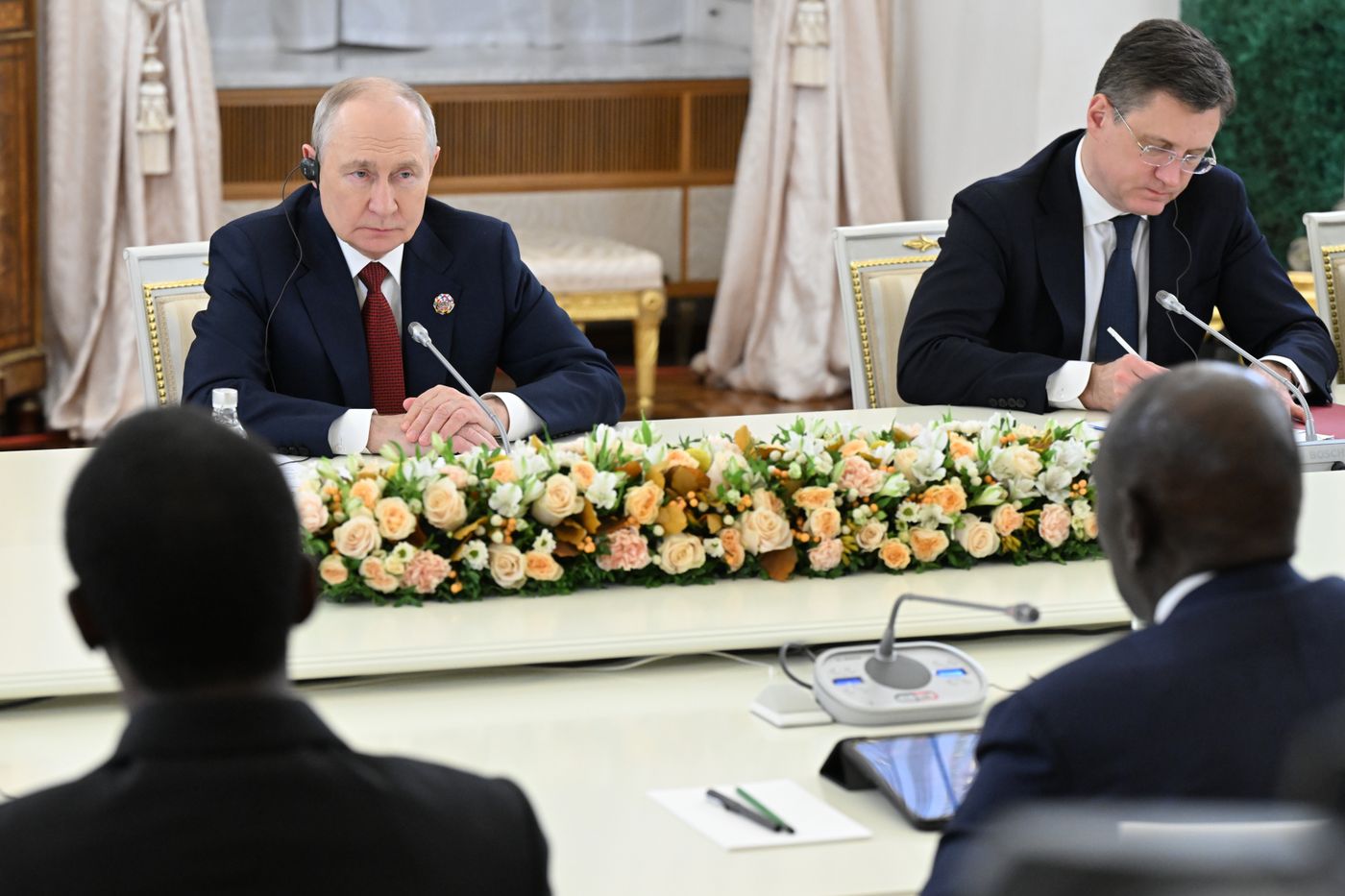 President Vladimir Putin meets with President of the Republic of Kenya William Ruto