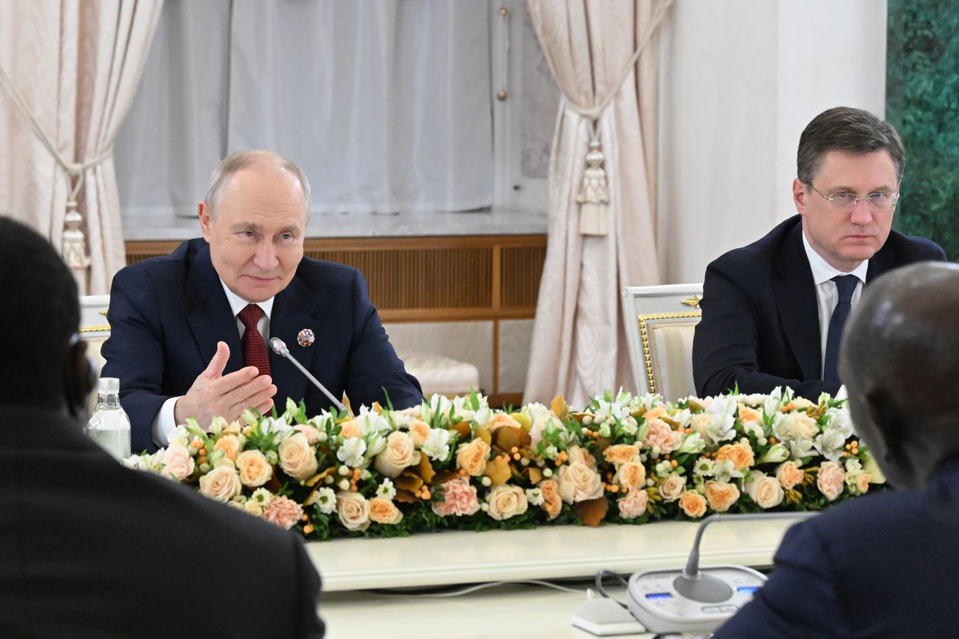 President Vladimir Putin meets with President of the Republic of Kenya William Ruto