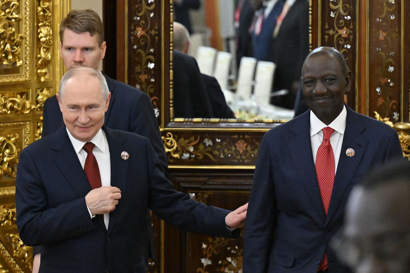 President Vladimir Putin meets with President of the Republic of Kenya William Ruto