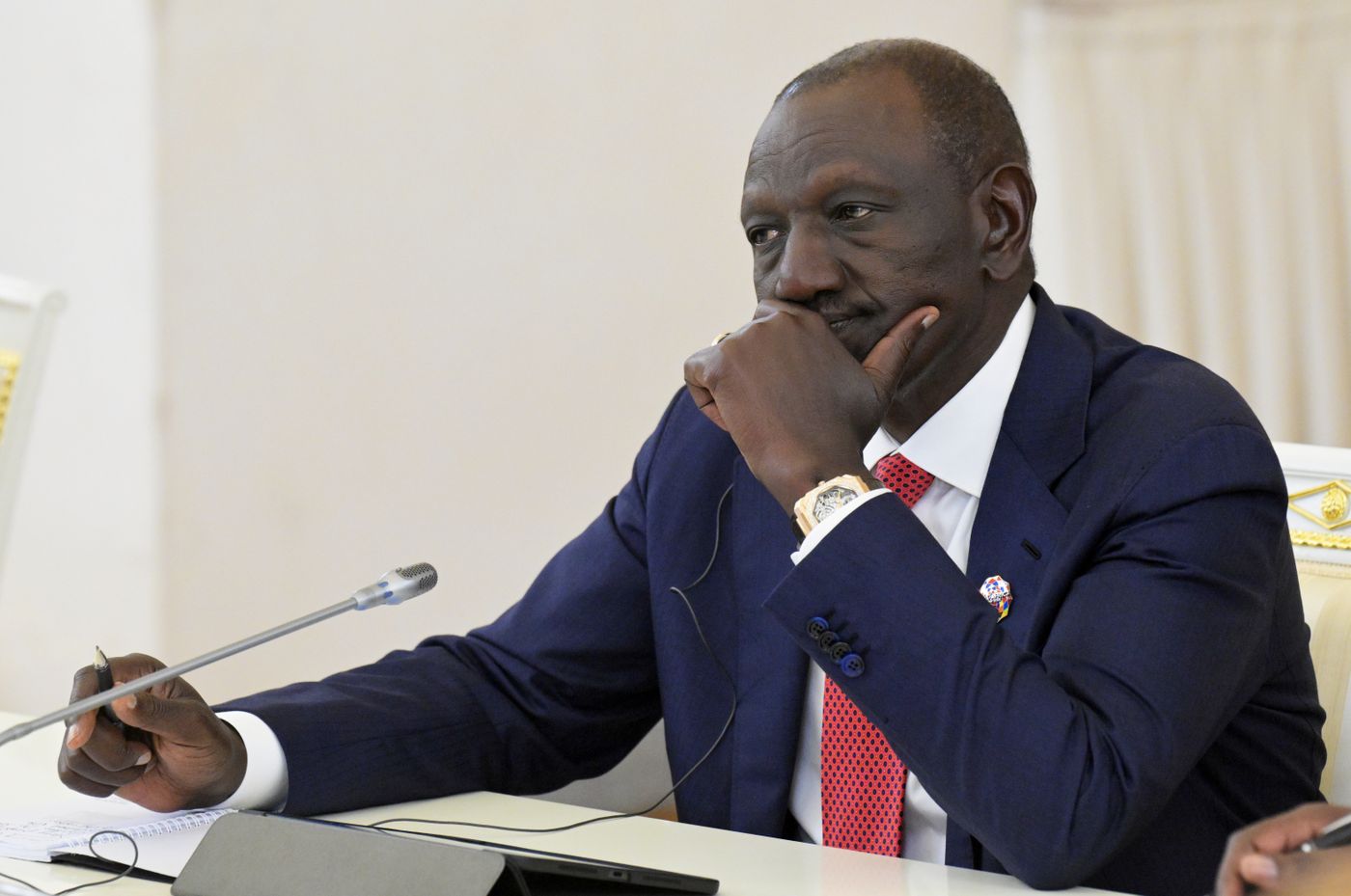 President Vladimir Putin meets with President of the Republic of Kenya William Ruto