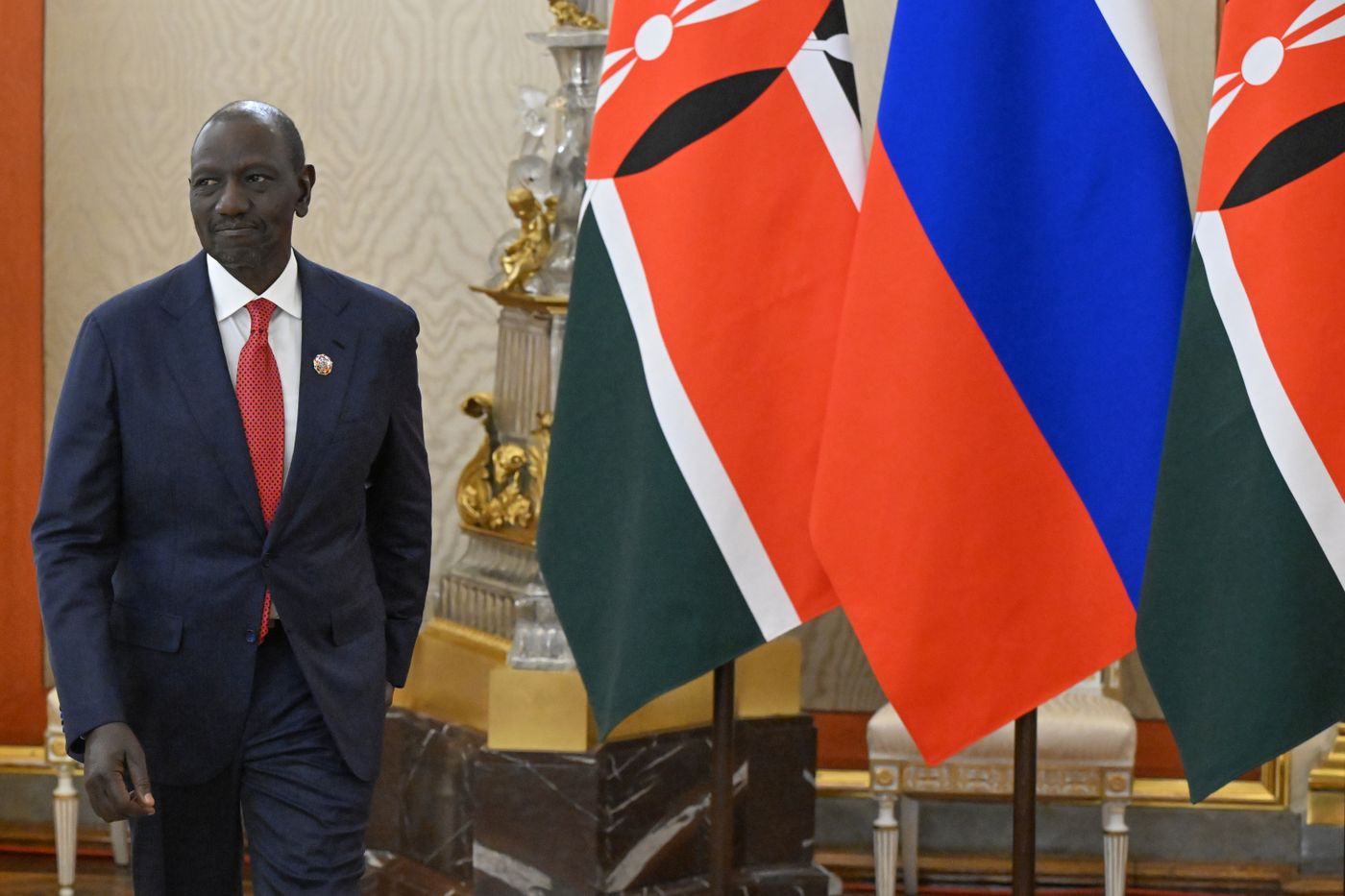 President Vladimir Putin meets with President of the Republic of Kenya William Ruto