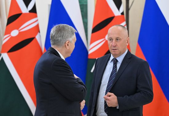 President Vladimir Putin meets with President of the Republic of Kenya William Ruto