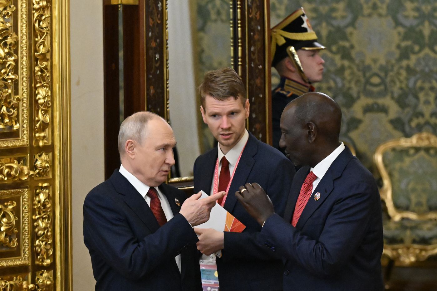President Vladimir Putin meets with President of the Republic of Kenya William Ruto