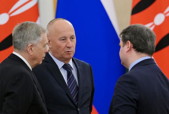 President Vladimir Putin meets with President of the Republic of Kenya William Ruto