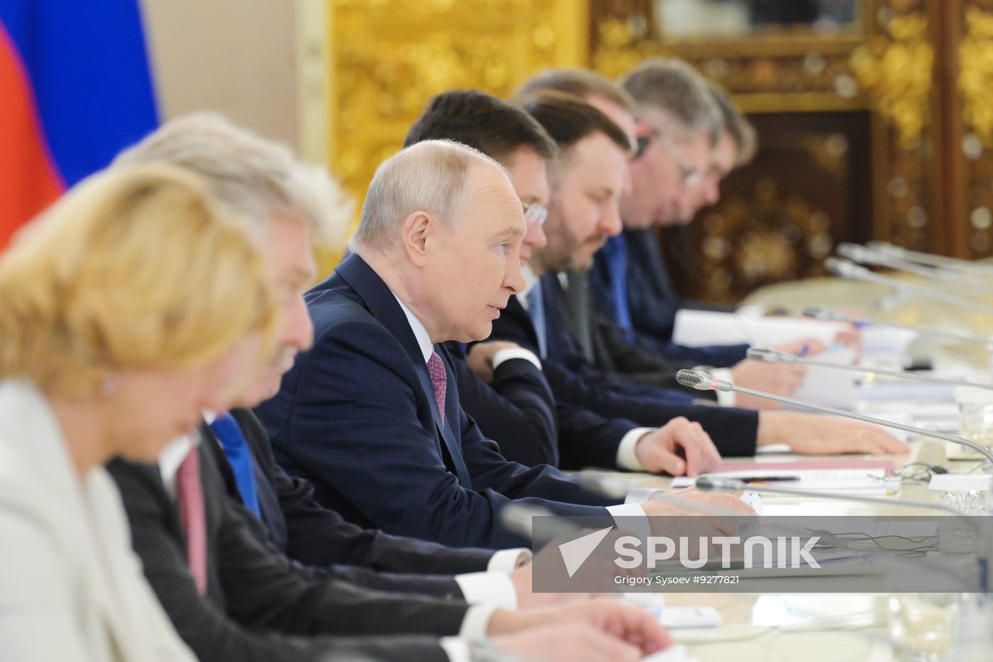 Russian President Vladimir Putin meets with Chairman of the Transitional Sovereignty Council of Sudan Abdel-Fattah Al-Burhan