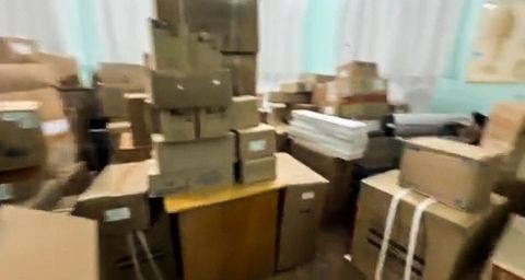 Russia Ukraine Alyoshki Humanitarian Aid